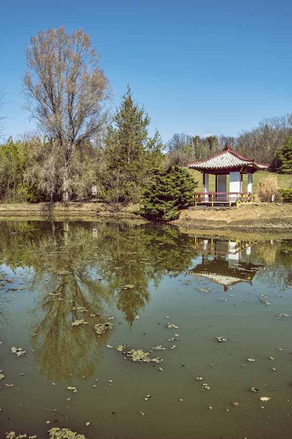 Východoasijská expozice v Arboretu Tesárske Mlyňany, Slovensko