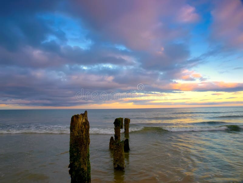 Youghal stock photo. Image of blue, pier, cork, youghal 5023168