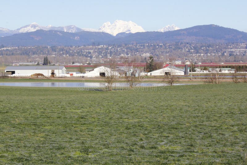East Fraser Valley Farm Land Stock Photo Image of farm, fraser 28678470