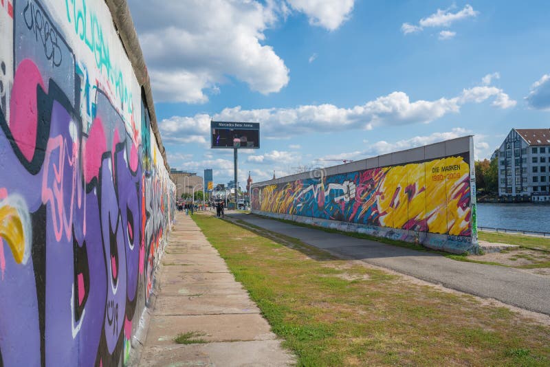 East Side Gallery Permanent Openair Gallery on Surviving Section of