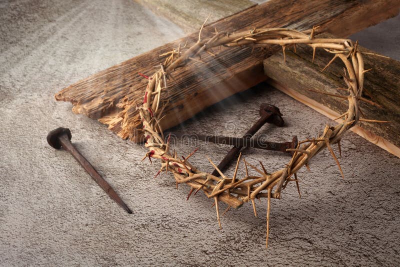 Amazon.com : BELECO 12x8ft Fabric Jesus Passion Backdrop Wooden Cross Crown  of Thorns Nails Crucifixion of Jesus Christ Background Christmas Easter  Photography Belief Bible Church Religious Photo Studio Props : Electronics