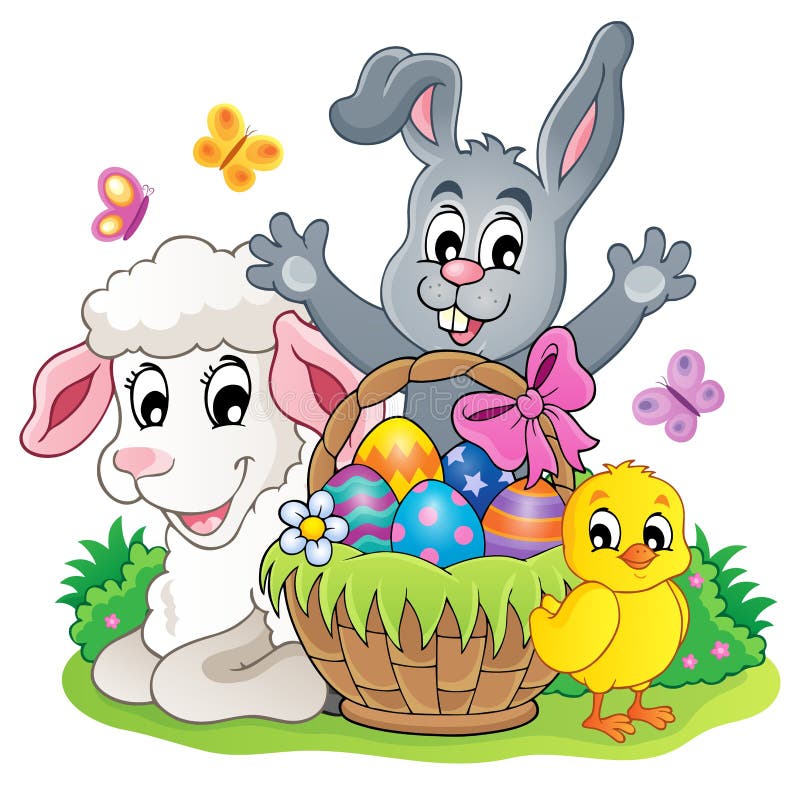 Easter basket theme image 5