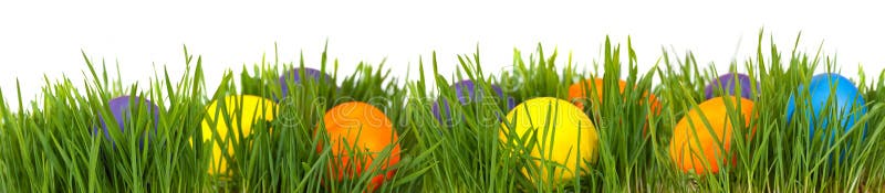 Easter border royalty free stock image Easter border royalty free stock image