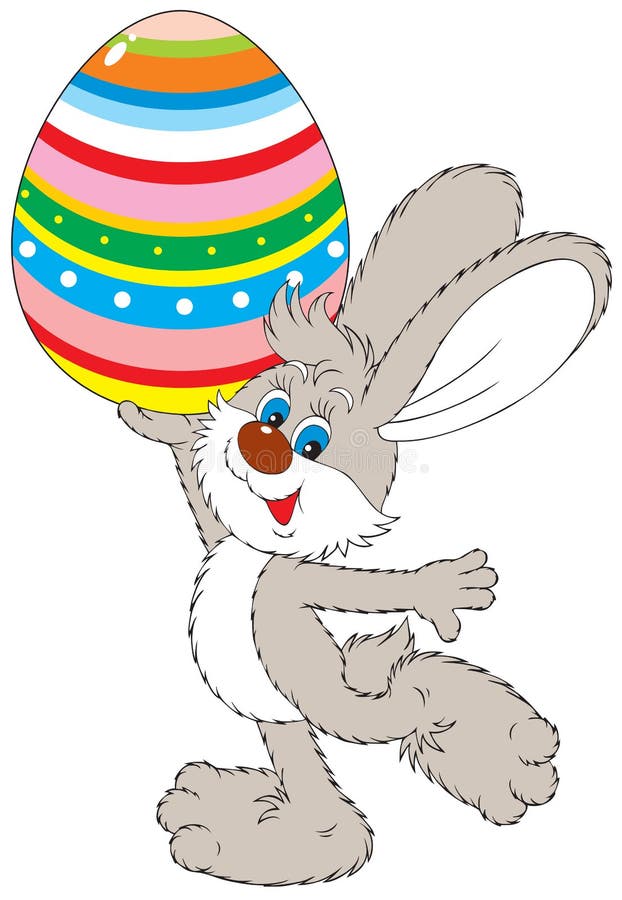 Easter Bunny royalty free illustration