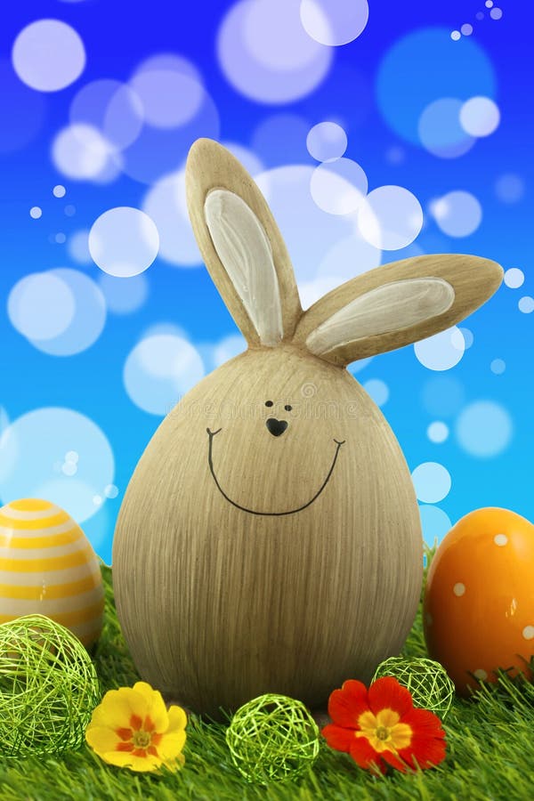 Easter Bunny stock photo. Image of flower, green, bubble 23789458