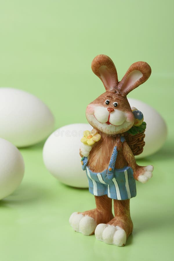 Easter Bunny stock photo. Image of holiday, green, decorated 4448236