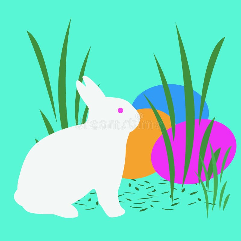 Easter Bunny Art Picture. Image 4465508