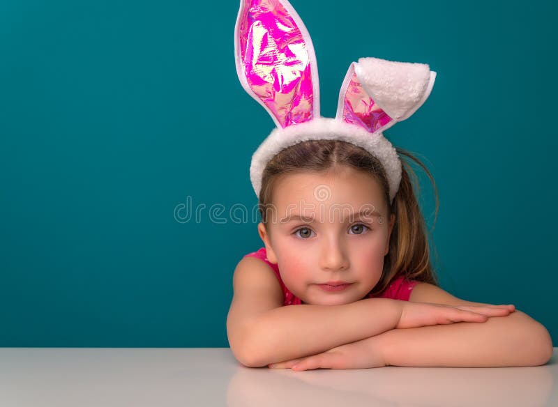 Easter Bunny Stock Image Image Of Laugh Cute Portrait 29568415