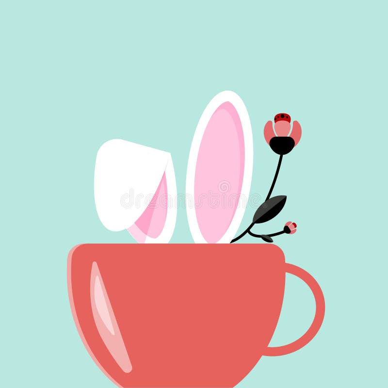 Bunny Coffee Cup Easter Stock Illustrations – 181 Bunny Coffee Cup Easter  Stock Illustrations, Vectors & Clipart - Dreamstime