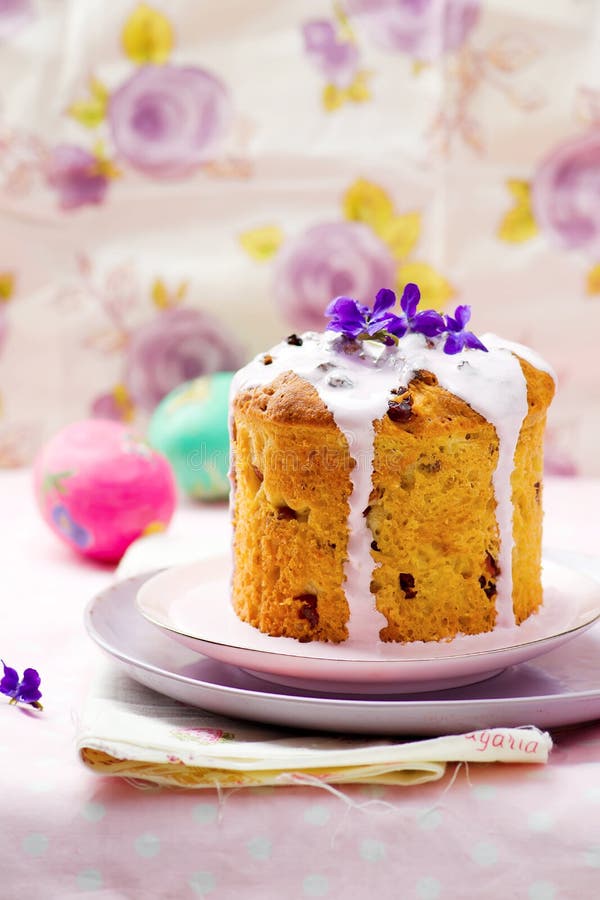 Easter cake kulich stock image. Image of symbol, delicious - 63837711