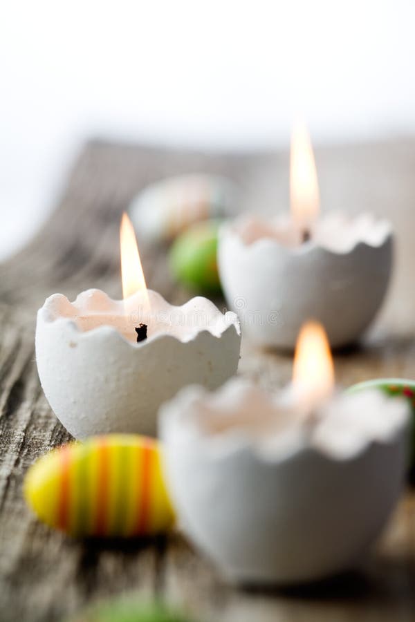 Easter candles stock photo. Image of closeup, color, decor 37882302
