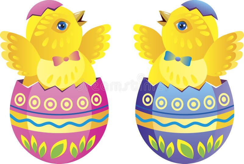 Easter chickens