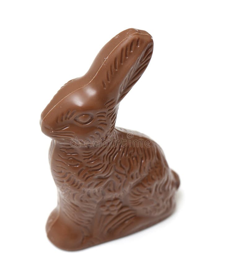 Chocolate Easter Bunny. stock photo. Image of bonbon, easter 4508250