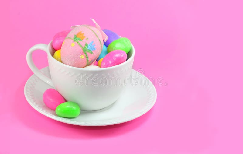 Easter Coffee Cup Stock Photography Image 8150832