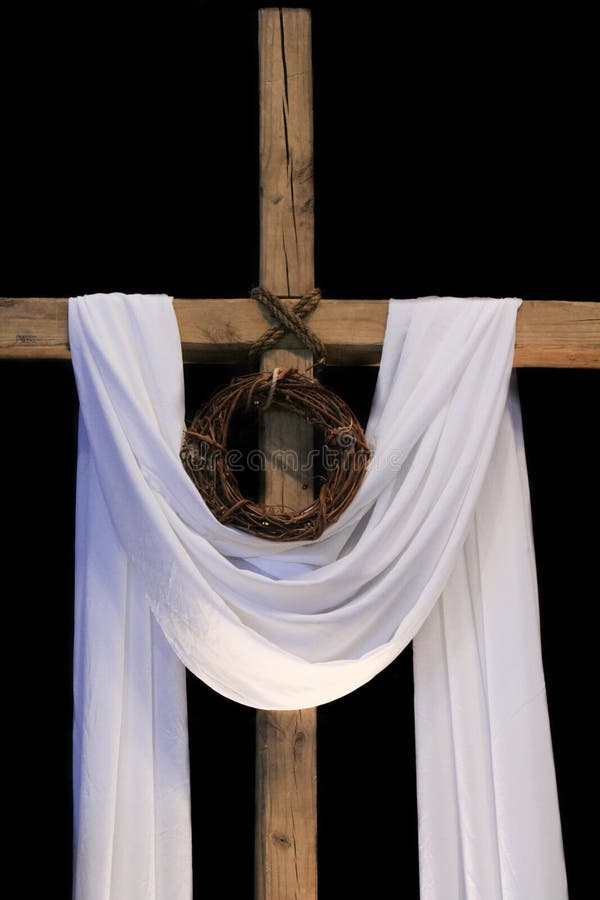 An Easter Cross and Crown of Thorns