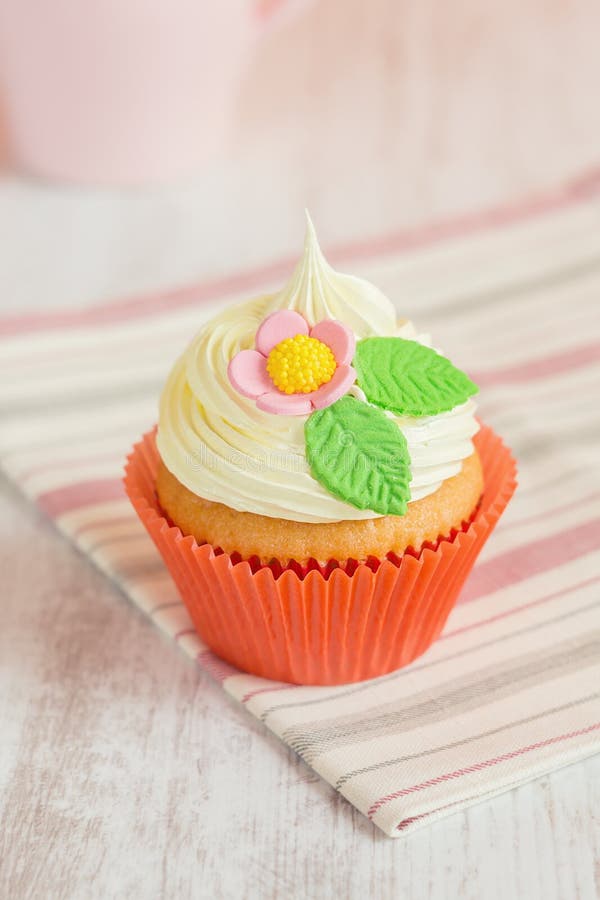 Easter Cupcakes Decorated with Eggs in Nest Stock Photo Image of