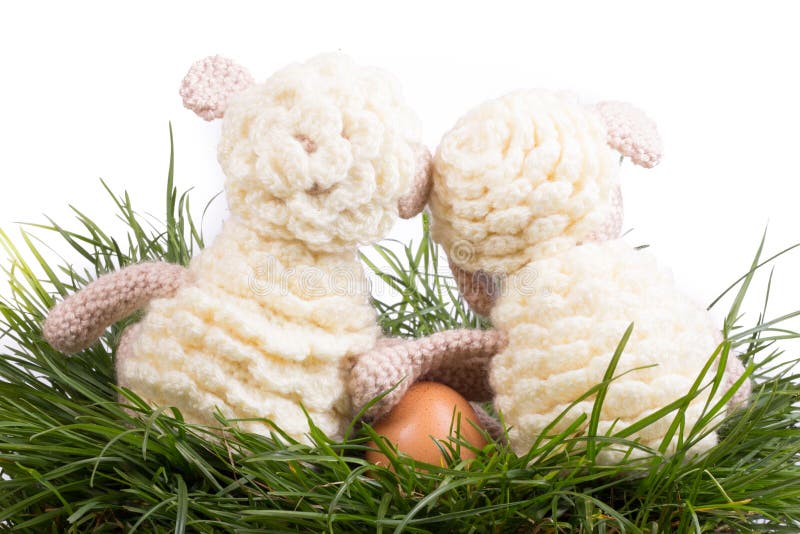 Easter decoration stock image. Image of sheep, beautiful 39828483