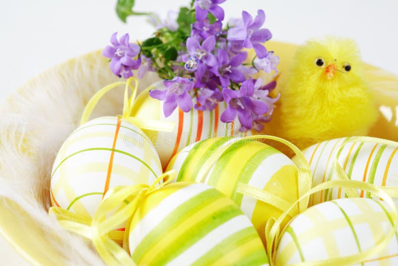 Easter detail stock image