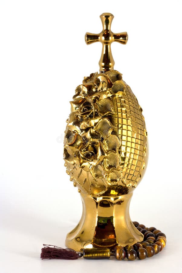 Faberge egg jewelry box stock photo. Image of history 16340522