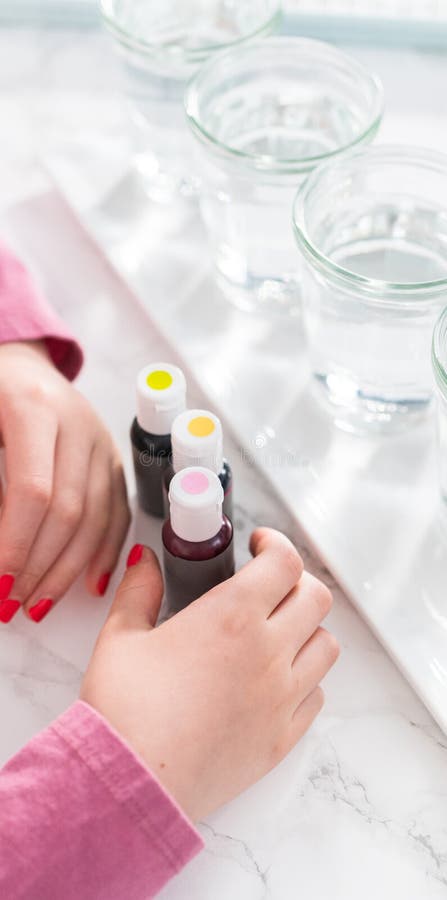 Easter egg coloring stock photo. Image of dyeing, project - 297322410