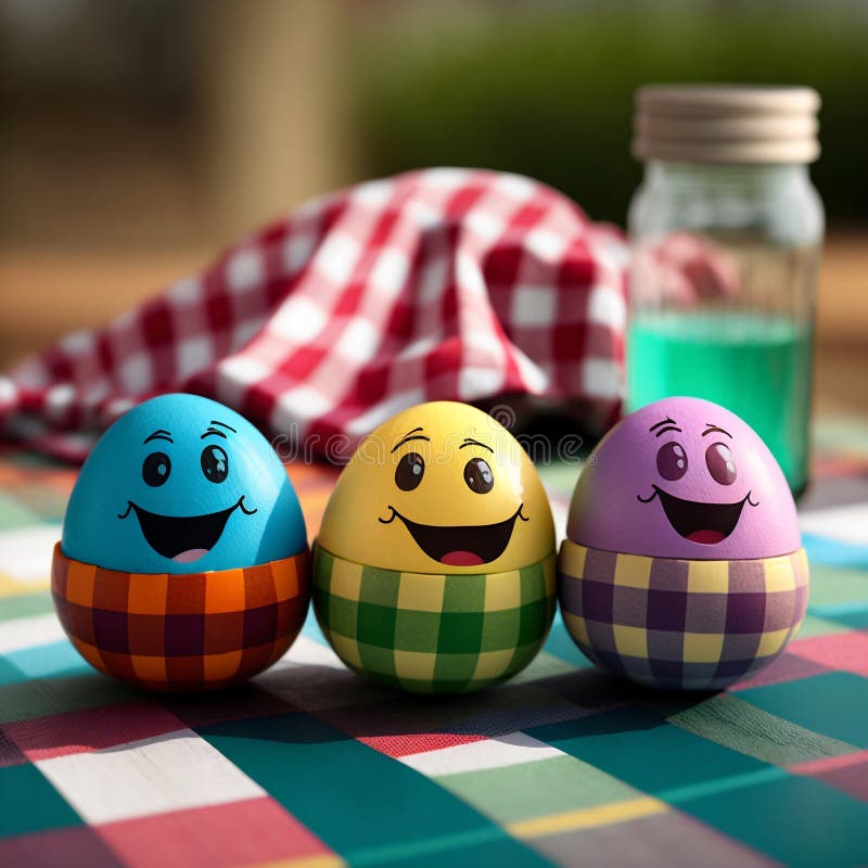 Easter egg with flowers. Generative AI vector illustration