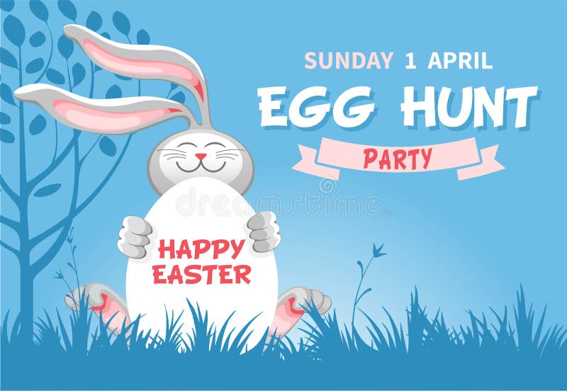 Easter Egg Hunt Flyer Template