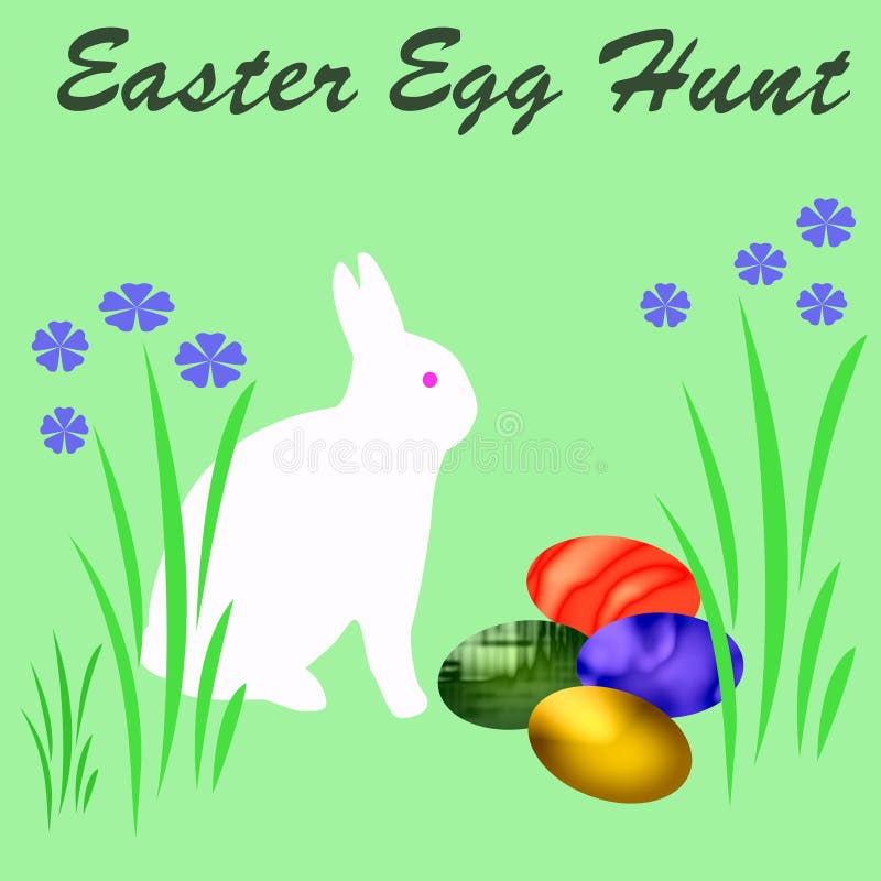 Easter egg hunt sign