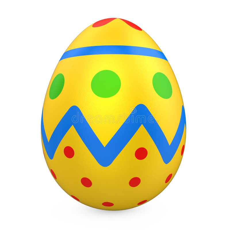 FREE Yellow Easter Egg Clipart ( Royalty-free)