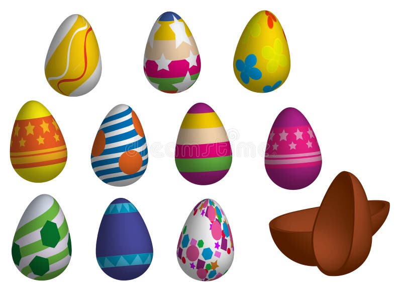 Easter egg set