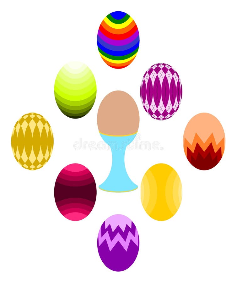 Easter egg set