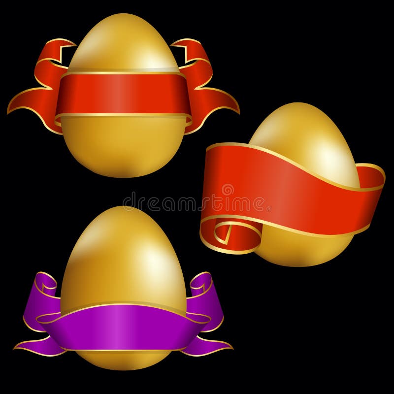 Easter egg stock vector. Illustration of decor, culture - 47931149