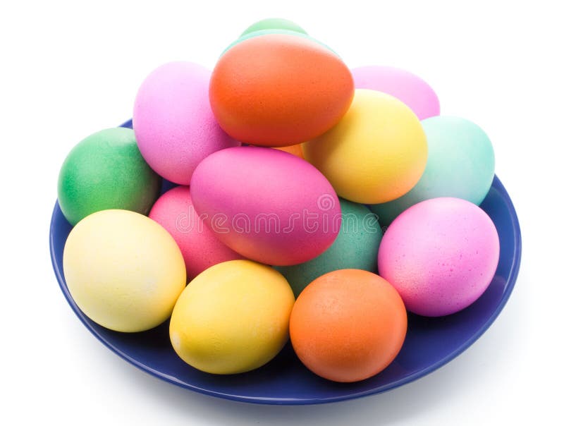 Easter eggs stock photo. Image of easter, vivid, yellow 13010460