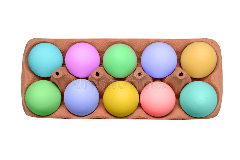 Easter Eggs, before and after Dying Stock Image Image of dozen, oval