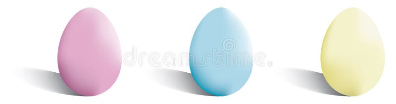 Easter Eggs royalty free illustration