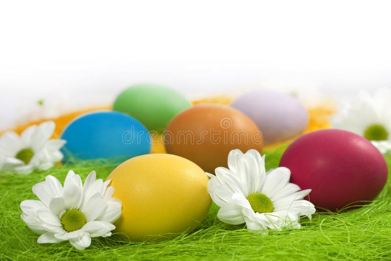 Easter eggs concept stock photo Easter eggs concept stock photo