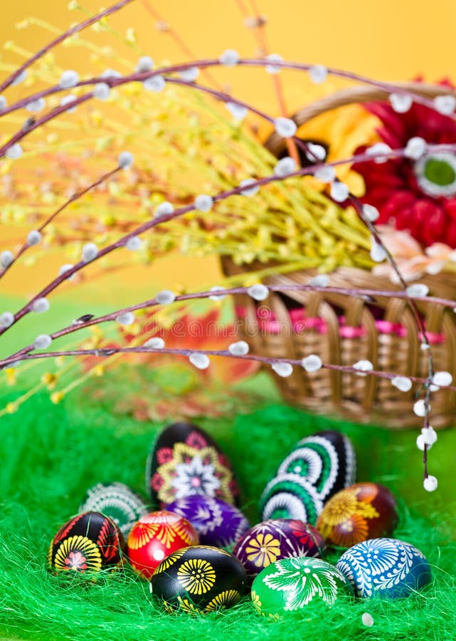 Easter eggs decoration