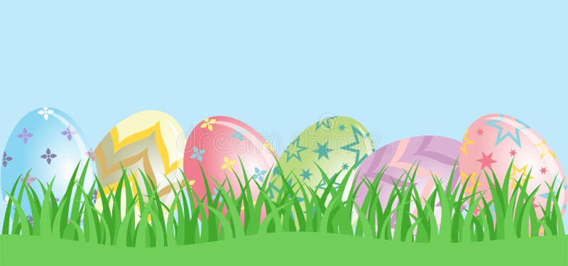 Easter Eggs Egg Hunt Easter Background Stock Vector Illustration Of Background Eggs