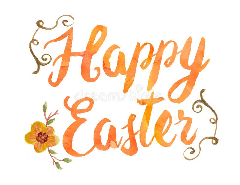 Feliz Páscoa ilustração do vetor