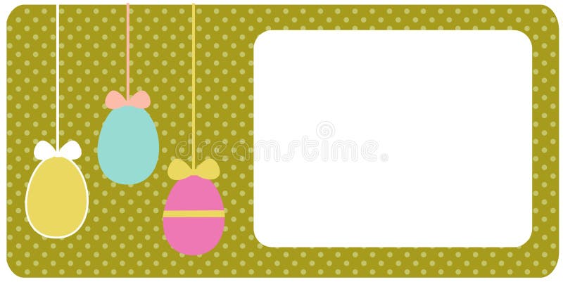 Easter greeting card