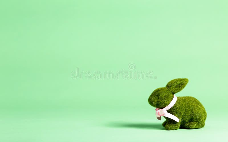 Easter holiday theme with ornamental bunny royalty free stock images Easter holiday theme with ornamental bunny royalty free stock images