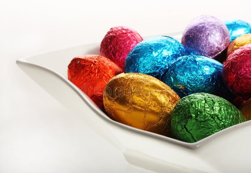 Easter Candy stock image. Image of wrapped, chocolate, colorful 631047