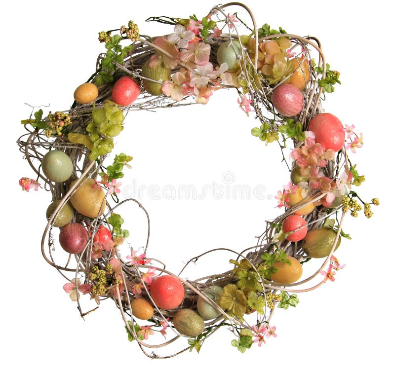 easter jajka wianek fotografia royalty free easter jajka wianek fotografia royalty free