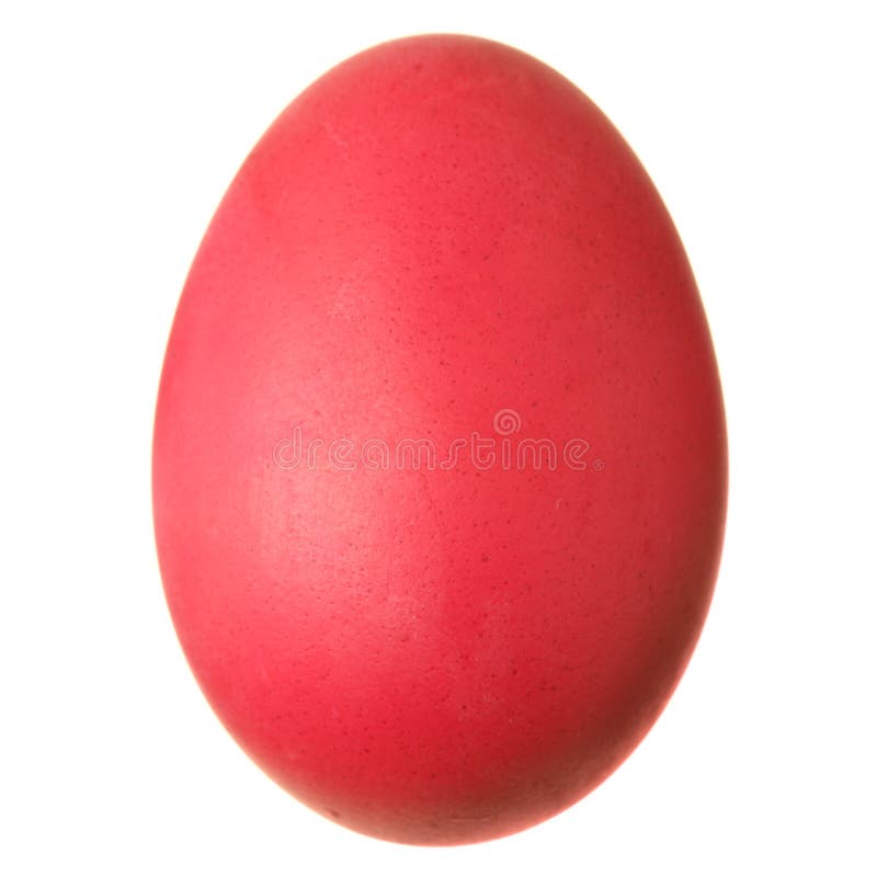 Easter egg isolated over the white background. Easter egg isolated over the white background