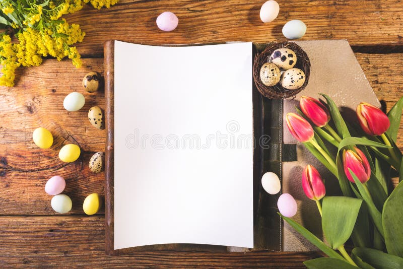 Easter menu. stock photo. Image of blossom, apple, easter 38114782