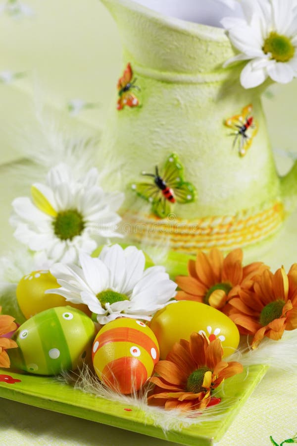 Easter motive stock image