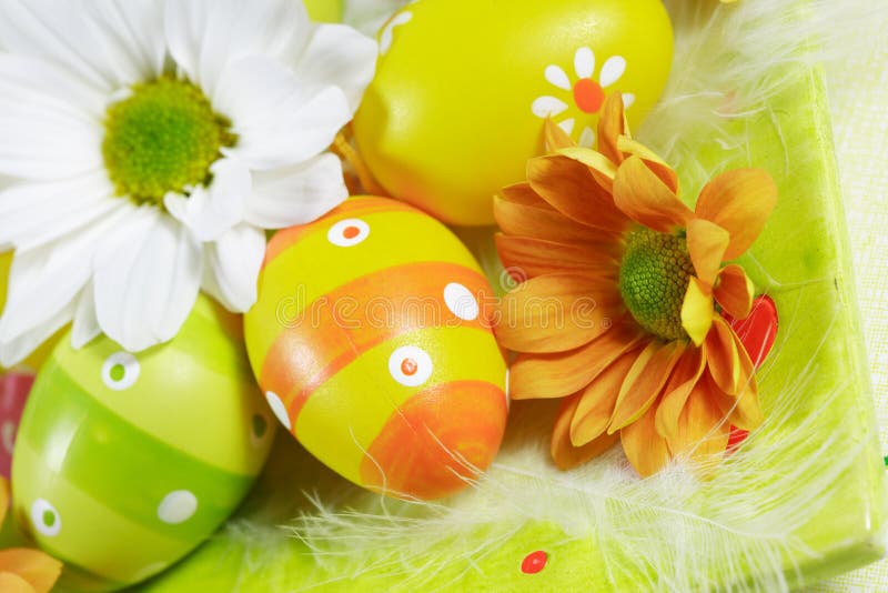 Easter motive stock photo