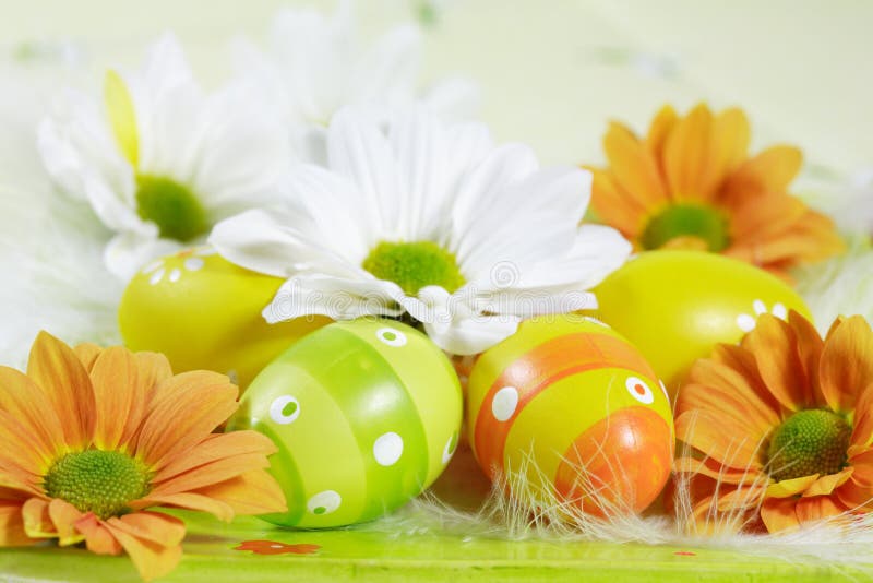 Easter motive stock photo