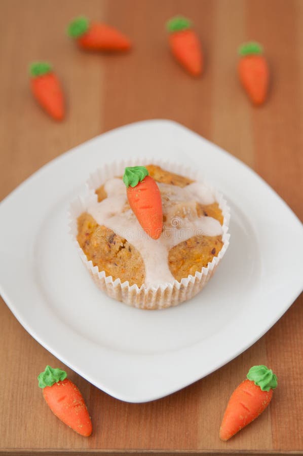 Easter Muffins stock photo. Image of carrot, closeup - 38117574