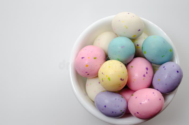 Easter Malted Milk Eggs stock image. Image of speckled 99396985