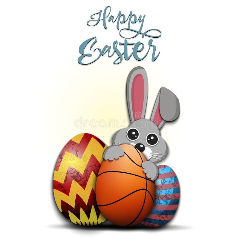 Easter Basketball Stock Illustrations 402 Easter Basketball Stock